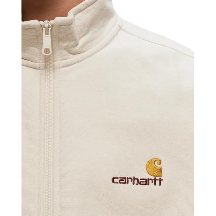 Carhartt WIP Logo Embroidered Zip High Neck Loose Fit Long Sleeve Jacket Men jackets I031686-05-XX