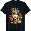 Cleopatra Geometric Pop Art T-Shirt