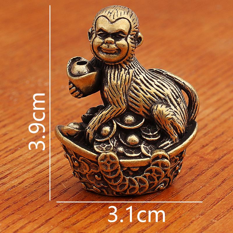 

Латунний Тримач для Пахощів Зодіакальний Дракон