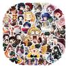 10/30/50PCS Demon Slayer Anime Kamado Nezuko Stickers DIY Phone Laptop Luggage Skateboard Graffiti Decals Fun for Kid Toys Gift