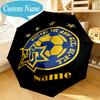 Custom Name Umbrella Maccabi Football Crest Umbrella 8-Frame for Travel, Camping, Casual Lightweight Portable, Essential for Family Gifts