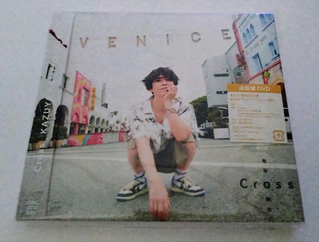 [USED] KAZUYA KAMENASHI Cross CD bonus video DVD