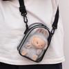 14cm Multipurpose PVC Doll Storage Bag Modern Minimalist Design for Travel