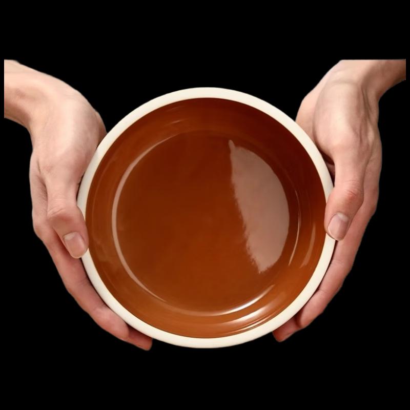 Lilang Traditional Zisha Ceramic Steamed Egg Bowl