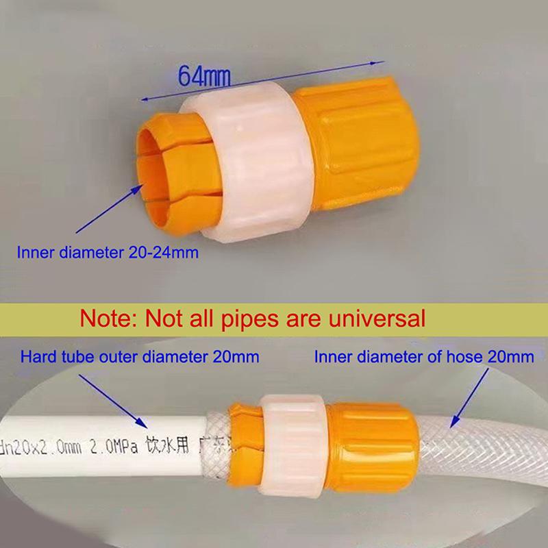 5/10Pcs 16-20Mm Faucet Joint Hose To Hard Pipes Adapter Tap Connector Faucet Adapter Multipurpose Garden Tap Hose Connector