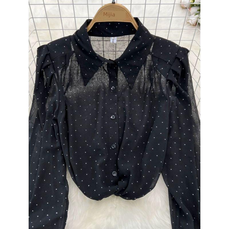 Socialite Elegant Bubble Single-Breasted Diamond Fashion Suit