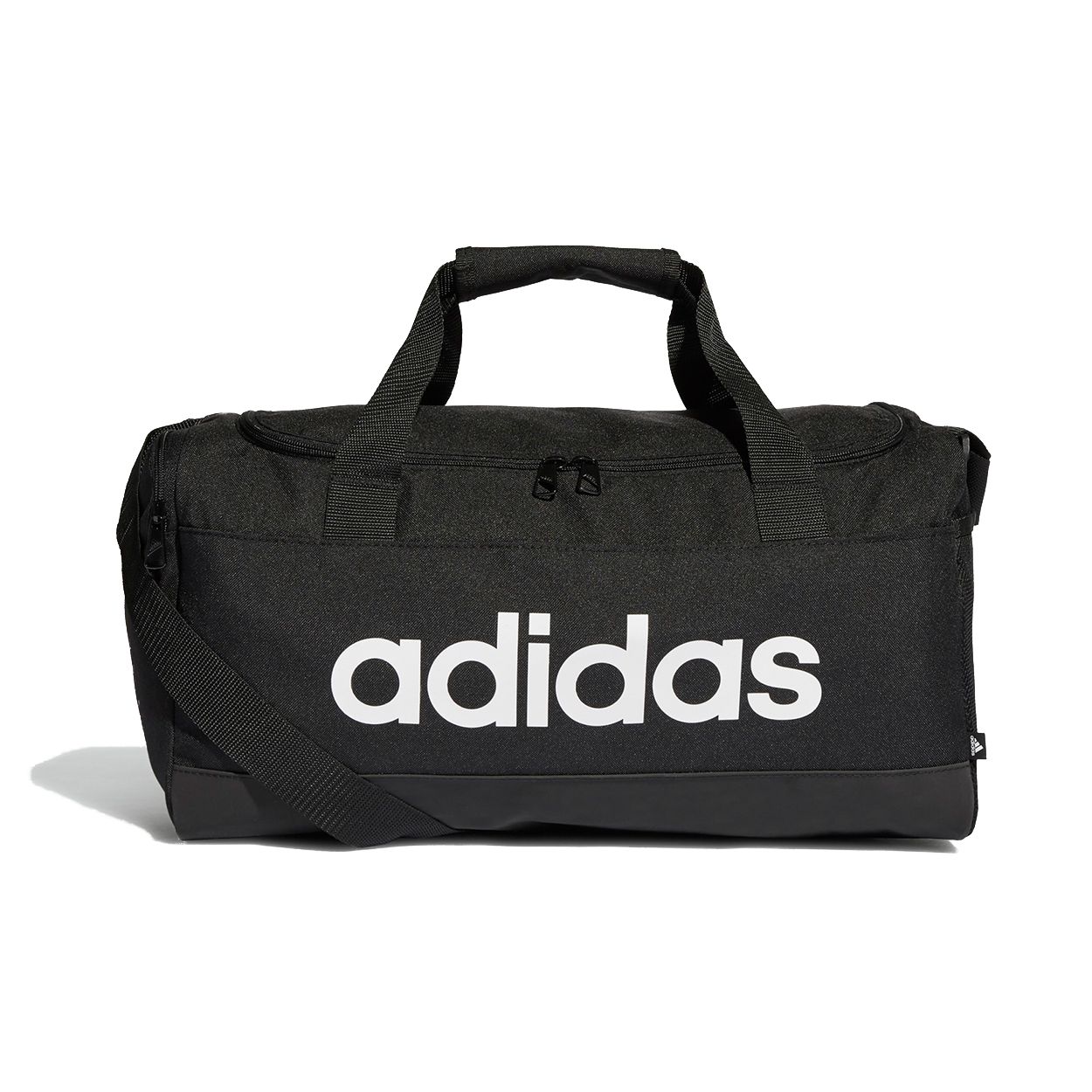 Adidas Linear Duffel S 25L Sports Leisure Polyester Handbag Gym Bag Unisex Duffel Bag Black GN2034 Black