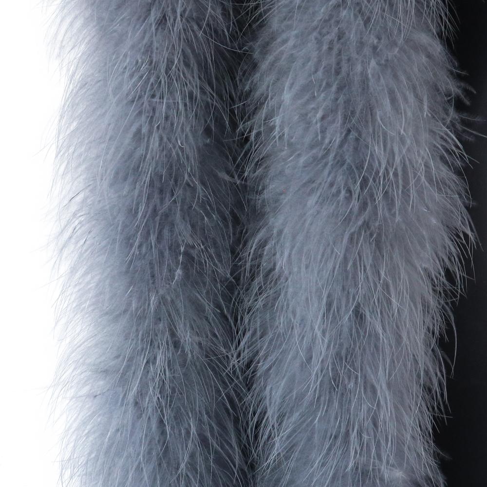 2M Fluffy Marabou Feather Boa For Crafts Wedding Party Costume Stage Decoration Fuzzy Feathers Boas Trim Stripe Diy Plume 50Gram
