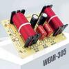 3 Way Audio Speaker Crossover Circuit Treble Midrange Bass Module Frequency Divider Home Loudspeaker Filter Modification Parts