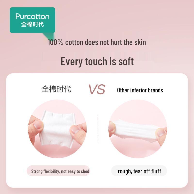 PurCotton Pure Cotton Pads