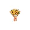Creative 3D Bouquet Resin Fridge Magnet - Cartoon Ferrite Christmas Decoration