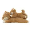 Livheart Mini Shiba Inu 30cm Flauschiges Armlehnen-Plüschkissen, (ca. lange), Spielzeug, 27108-13