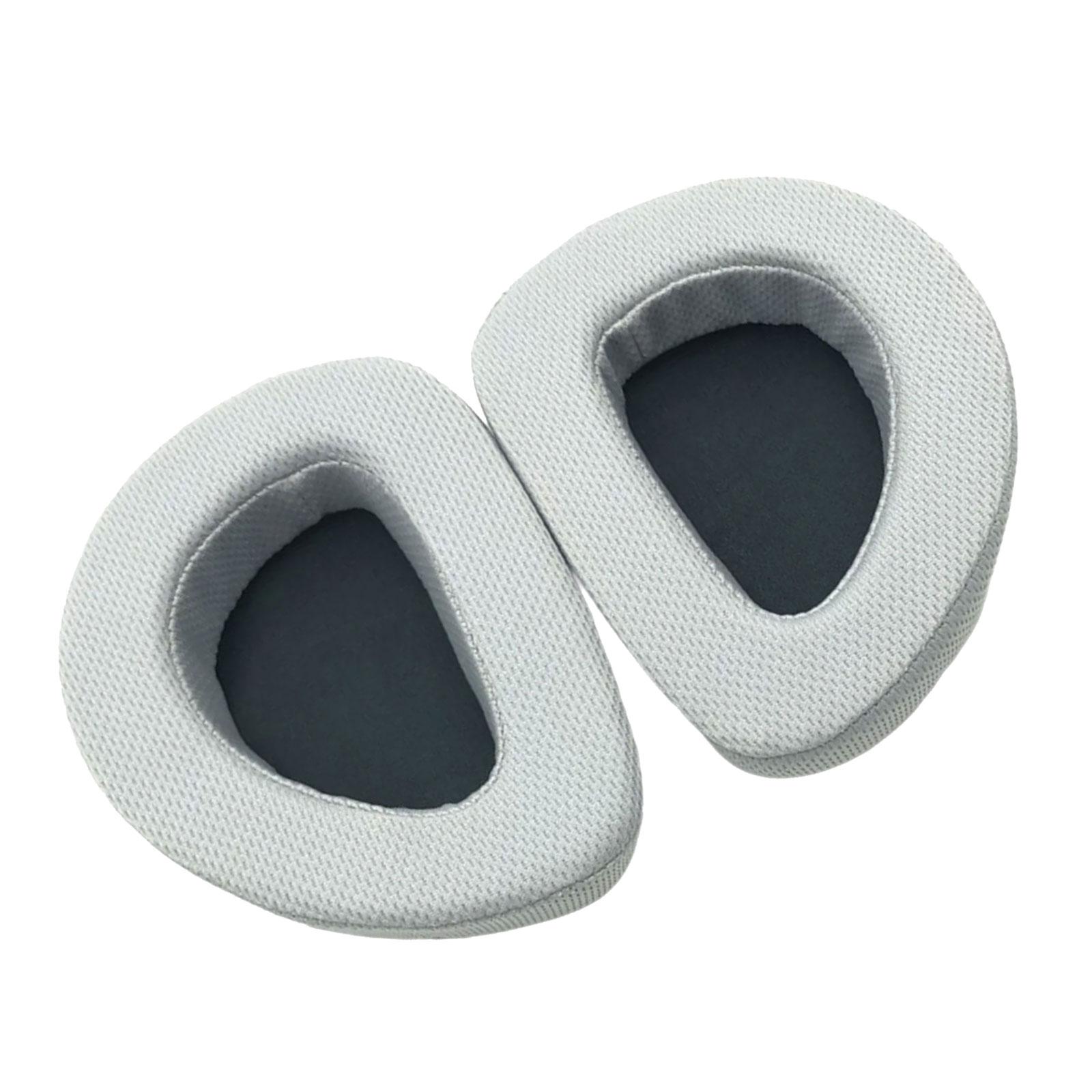 

Wear Resistant Headphone Replacement Cushions Soft Memory Foam Design Wide Compatibility For ROG серый