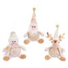 Colorfast Holiday Doll Ornament Decoration For Christmas Tree And Door Handle Easy To Hanging
