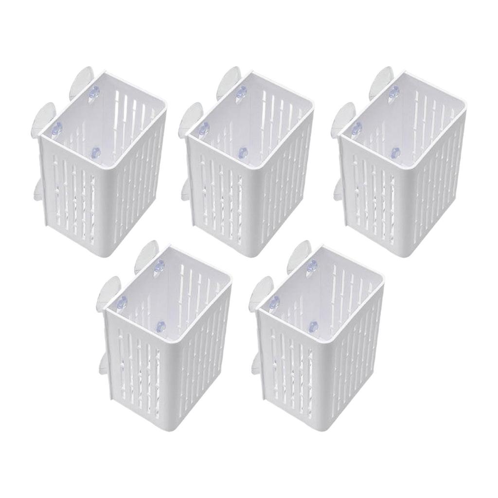 5Pcs Aquarium Plant Holder Aquatic Plant Mesh Net Pots Hangers Sturdy Basket Water Plants Holders for Garden Landscape Pond