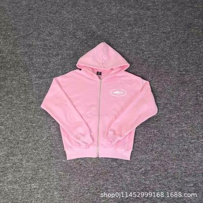 2025 A/W Unisex Sailboat Print Zip Hoodie by Corteiz