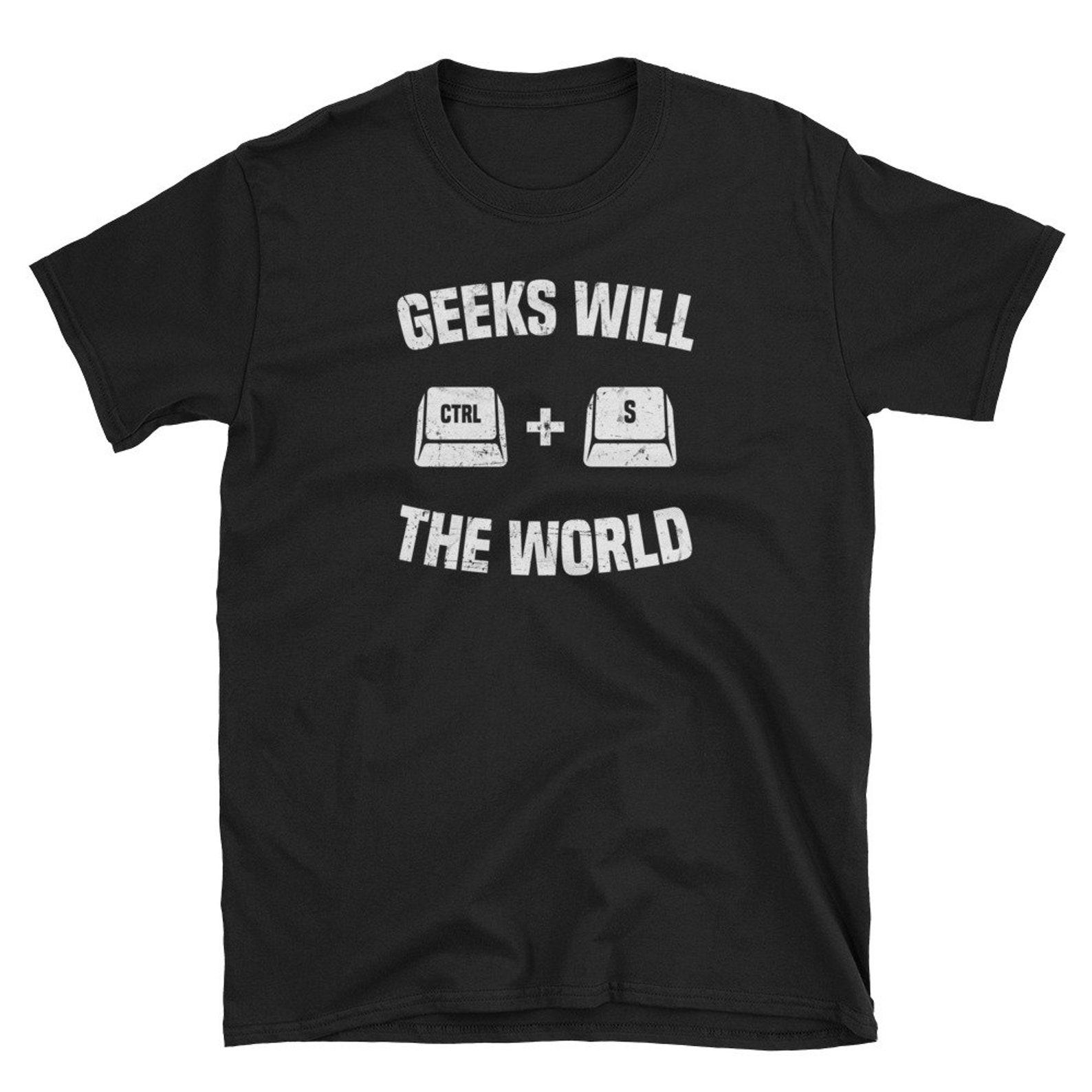Computer Geek Keyboard Pun T-Shirt Funny Programmer Gift 3XL