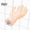 Realistic Hand Bird Perch Hand-Shaped Parrot Perch, Stand with Screw Fastener, Training for Birds Cage Budgie Cockatiels, Desensitization Interactive