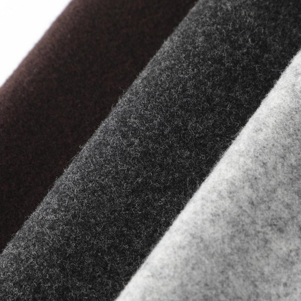 2025 Winter High-Waisted Wool Wide-Leg Pants - Women's Slim Fit, Brown, Flattering Straight-Leg with Drape