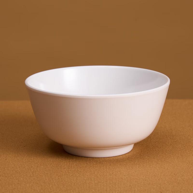 Porcelain White Melamine Rice Bowl