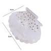 Strass Muschel Krabbe Clip Acryl Muschelform Krallenclip Süße Muschel Haarspange Dame