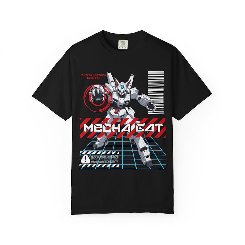 

2026 New Japanese Anime Mobile Suit Gundam Parent-child T-shirt Retro Old Loose Cotton Short Sleeved Unisex Streetwear T-shir... S разноцветный