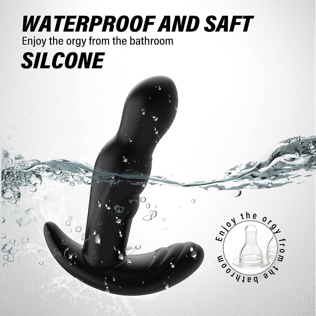 Male Vibrating Butt Plug Anal Plug Prostate Massager Remote Control Anal Vibrator for Gay Men Perineum Massager Sex Toy for Men