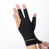 Billardhandschuh Linke Hand Drei-Finger-Handschuhe Anti-Rutsch Elastizität Snooker Billard Trainingshandschuhe Zubehör für Männer & Frauen