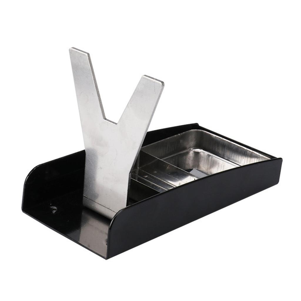 Compact Soldering Iron Stand With Sponge Tray Stable Workspaces Organizer For Electronics Repair Maintenance