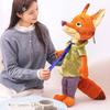 Zootopia Judy Hopps Nick Wilde Plush Toy Cute Cartoon Girl Holiday Doll Gift