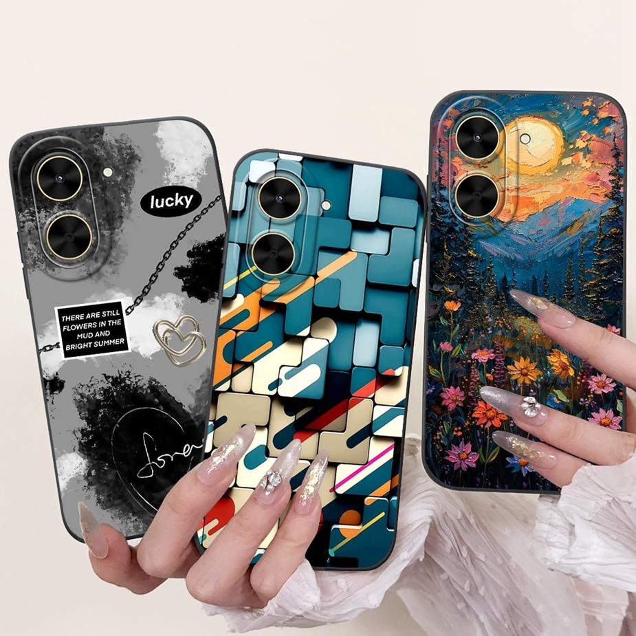 For Xiaomi Redmi A5 4G Case New Fashion Candy Painted Cover Soft Silicone Phone Case For Xiaomi Poco C71 PocoC71 RedmiA5 4G Bags
