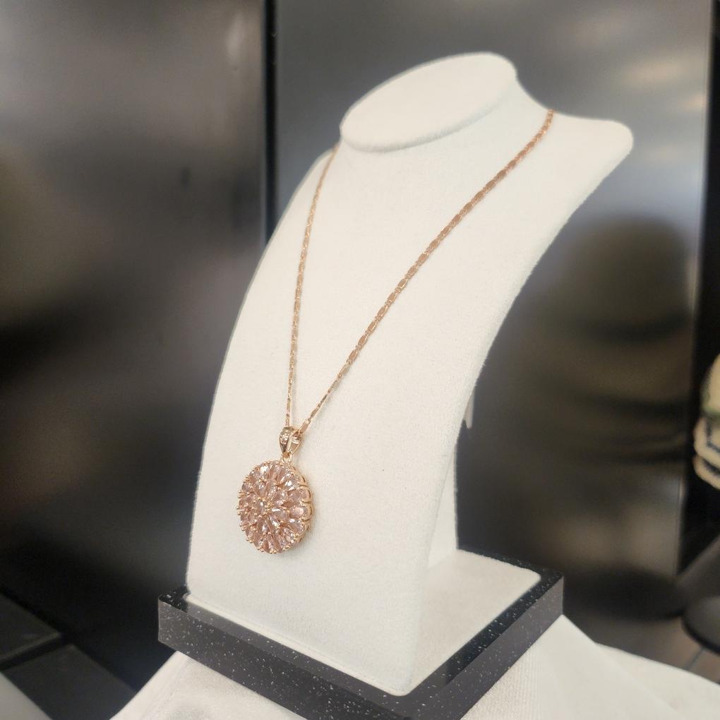 Atria Pink Sunflower N Necklace JTONEFR0049PKF