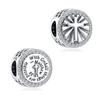 Faith Blessed Prayer Cross Charm Bead Fit Original Fashion Bracelet Diy For Women Jewelry
