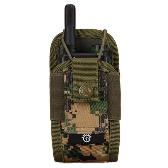 Potable Walkie Talkie Nylon Tactical Pouch Belt Waist Pack Bag Radio Bag Holder Potable Walkie Talkie Nylon Tactical Pouch Belt Waist Pack Bag Radio Bag Holder