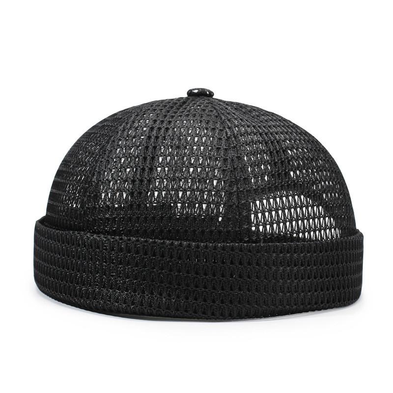 

Summer Mesh Cap With Adjustable Fit For Men Women Sun Protection Sports Fashion Black