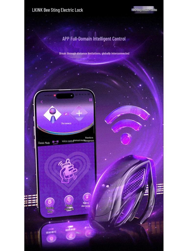 LOCKINK CB Electric Shock Chastity Training Toy