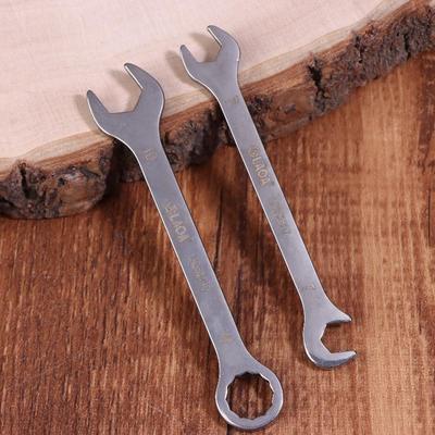 Mini Thin Double Open-End Wrench Stainless Steel Dual-Purpose Wrench 5 To 11 Mm Available Mini Dual-Purpose Wrench Set