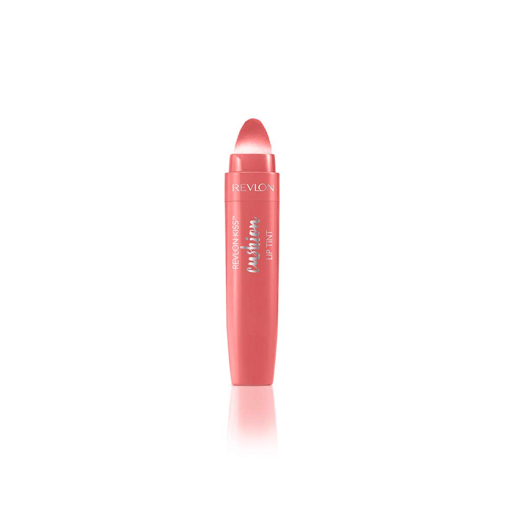 Revlon Kiss Cushion Lip Tint 320 Sweet Coral Peach Lipstick (Color Image Coral) 4.4ml (x 1)