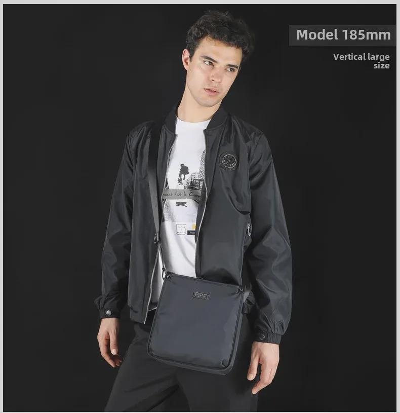 Geantă de umăr impermeabilă pentru bărbați Baojiaxi din pânză Oxford - Rucsac casual și geantă messenger