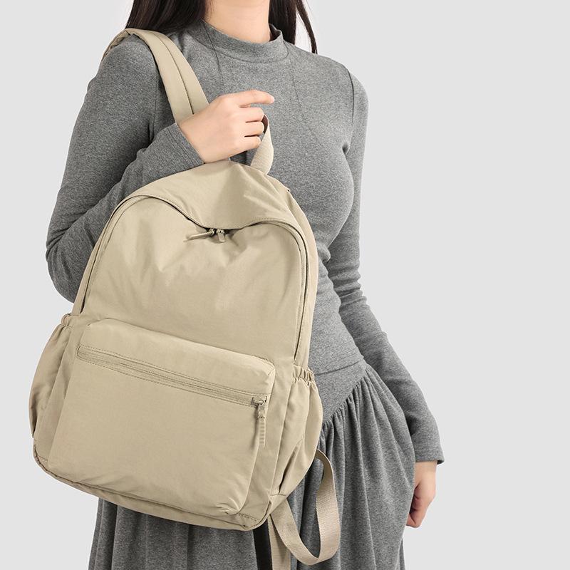 Schultasche Neue Schultasche Damen Große Kapazität Campus Einfacher und Leichter Rucksack Koreanische Version Vielseitig Mori Mittel- und Oberschüler
