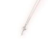 Altesse [L0158] - White Silver 'Key of Mysteries' Necklace