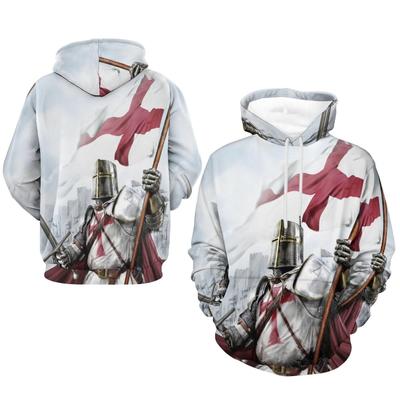 Men's/Women's Autumn/Winter Fashion Hoodie Warm Everything Loose Casual Simulation Irregular Soldier Illustration Printed Hoodie