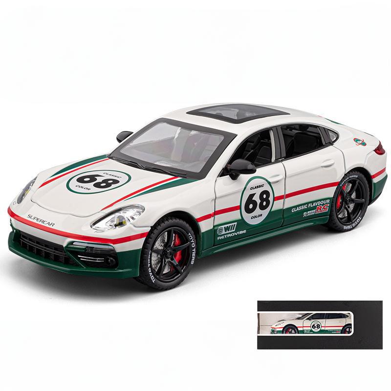 Spray 1/24 Porsche Panamera Track Edition Super Sport Car Alloy Metal Diecast Model Car with Light Pull Back Holiday Gift Friend