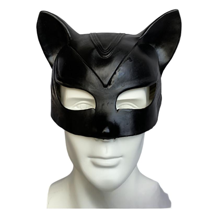 Maska Pvc Batman do Cosplayu Mroczny Rycerz Powstaje Liga Sprawiedliwości Rekwizyt na Imprezę