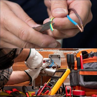 Stainless Steel Electrician Scissors Manually Operated Comfortable Handle Stainless Steel Shears Save Time and Effort Durable
