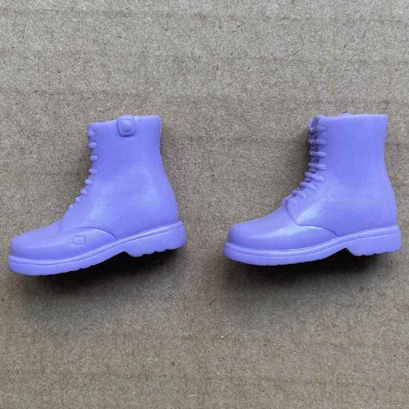 Doll Shoes High Heels Slope Heel Martin Boots Slipper Fashion Shoes for 1/6 FR/PP Doll DIY Doll Parts