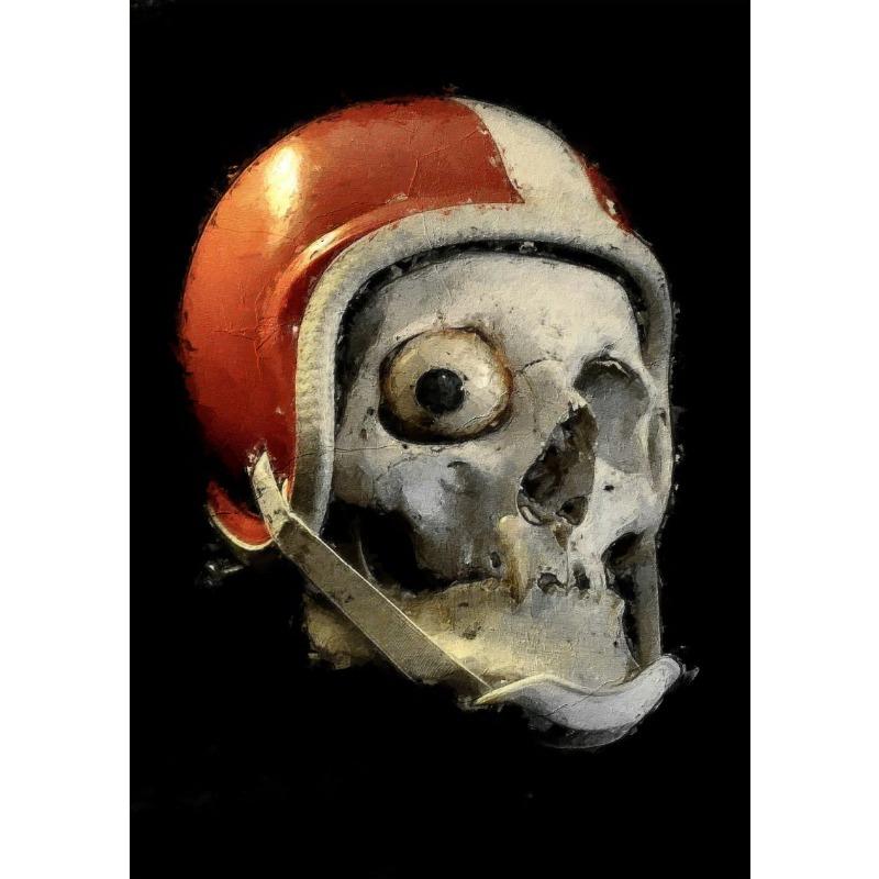 Classic Horror Halloween Pumpkin Skull Dark Academy Fashion Retro Poster Canvas Paintings Wall Art Pictures Home Decor