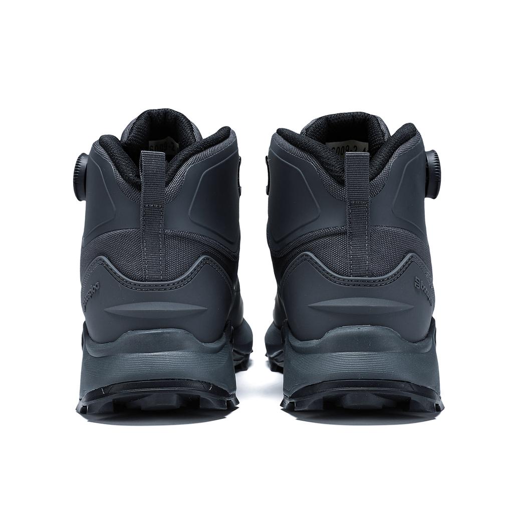 Men Hiking Boot Anti Splash Water Outdoor Sneakers Rotating Button Hiking Shoes  Comfort High-Top Trekking Walking Shoes Non-Slip Warm Suitable