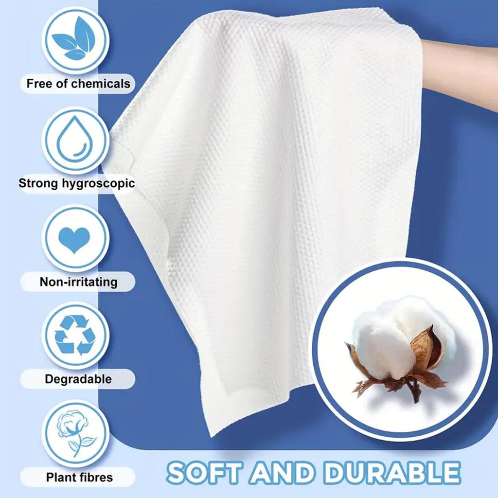 1/5PCS Disposable Compressed Towel Thickened Oversized Quick Drying Washable Towel Suitable For Outdoor Travel Camping Picnickin