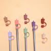 Reusable Straw Tip Caps Splashproof Straw Tips Lids Silicone Straw Tips Covers  8 Mm Straw Tip